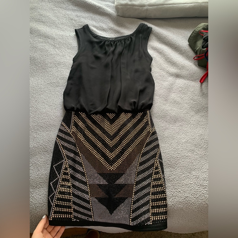 Beaded skirt dress SIZE SMALL